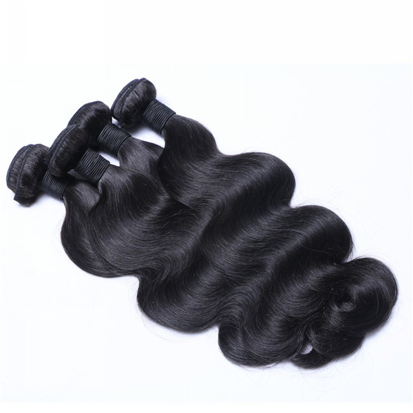 Wholesale  high quality  virgin human Brazilian body wave hair extension  LM002